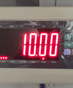 Bộ hiển thị làm bằng nhựa ABS cho độ bền cao, phím bấm mềm